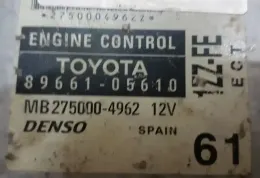 MB2750004962 блок управління двигуном Toyota Avensis T220 2001 - фото
