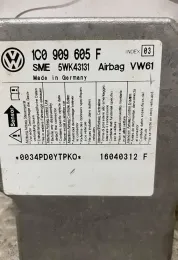 16040312F блок управління AirBag (SRS) Volkswagen Sharan 2002