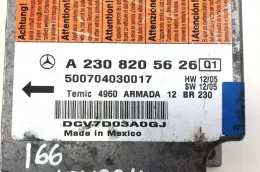A2308206926 AirBag (SRS) control unit Mercedes-Benz SL R230 2004