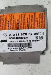 500510120637 блок управління AirBag (SRS) Mercedes-Benz E W211 2005