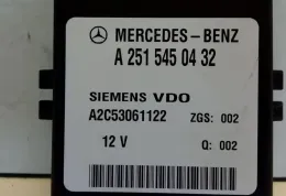 A2515450432 блок управління пневмопідвіски Mercedes-Benz R W251 2005 р.в.