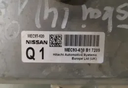 MEC93620B17209 блок управління ECU Nissan Qashqai 2008