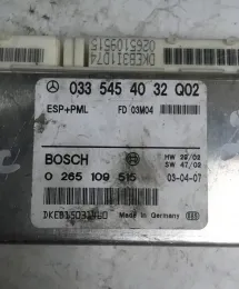 Блок управління ESP Mercedes 033545 40 32 Q02