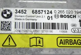 6857124 блок управления AirBag (SRS) BMW 5 F10 F11 2013