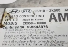 5WK43976 блок управления AirBag (SRS) KIA Soul 2010