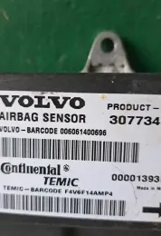 00001393B6 блок управління AirBag (SRS) Volvo S40 2005