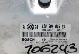 106243 блок управління ECU Volkswagen Bora 1998