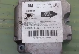 UUS0123730J блок управления AirBag (SRS) Opel Astra G 2003