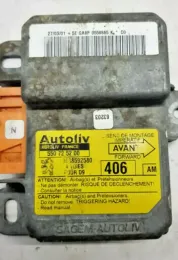 NR1611 блок управления AirBag (SRS) Peugeot 406 2001