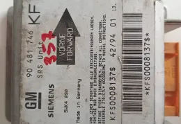 90481746KF блок управління AirBag (SRS) Opel Tigra A 1994