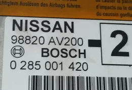 29405244228 блок управления AirBag (SRS) Nissan Primera 2002
