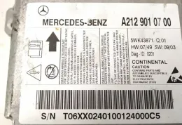 DALISID2557 блок управления AirBag (SRS) Mercedes-Benz E W212 2011