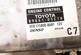 MB175800-868 блок управління ECU Toyota Avensis T250 2006