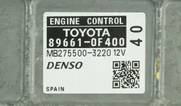 89661OF400 блок управления ECU Toyota Verso 2011