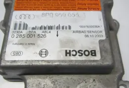 0285001526 блок управления AirBag (SRS) Audi A3 S3 8P 2003