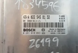 Блок управления A0225458132 mercedes w210