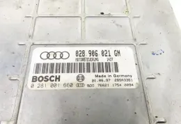 Блок управления 0281001660 audi a4 b5 1.9 028906021gn