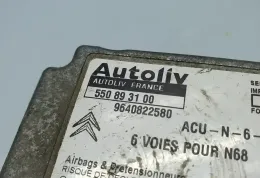 5505893100 блок управління AirBag (SRS) Citroen Xantia 1998