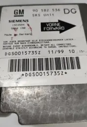 DGS0015735Z блок управління AirBag (SRS) Opel Zafira B