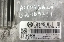 7P0907311E блок управління двигуном Volkswagen Touareg II 2011