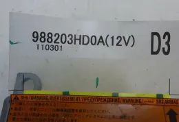 988203HD0A блок управления AirBag (SRS) Nissan Micra 2012