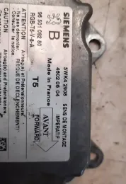 46020604 блок управління AirBag (SRS) Peugeot 307 2003