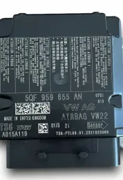 5QF959655AN блок управления AirBag (SRS) Volkswagen PASSAT B8 2020