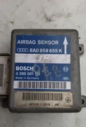 8A0959655K блок управління airbag (srs) Audi A6 S6 C5 4B 1999 р.в.