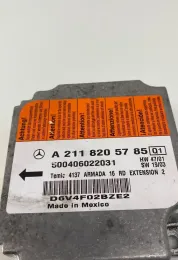 500406022031 блок управління AirBag (SRS) Mercedes-Benz E W211 2005