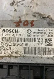 9651273380 блок управління ECU Peugeot 307 2007