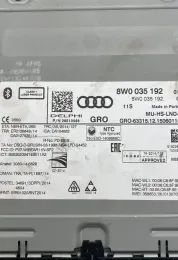 8W0035192 блок управления mmi Audi A4 S4 B9 2016