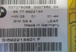 SI692214401F блок управления AirBag (SRS) BMW 7 E65 E66 2001
