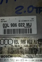 03L906022M блок управления двигателем Audi A4 S4 B8 8K 2008