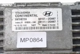 391012G667 блок управления двигателем Hyundai Sonata 2012