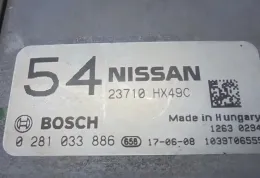 281033886 блок управления ECU Nissan Qashqai 2013