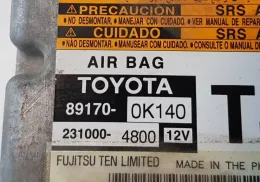 Блок управления airbag Toyota Hilux Pick Up KUN25