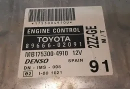 8966602091 блок управления ECU Toyota Corolla E120 E130 2003