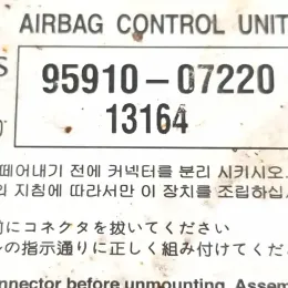9591007220 блок управління AirBag (SRS) KIA Picanto 2004