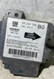 BGS07536583 блок управління AirBag (SRS) Citroen Xsara Picasso 2004