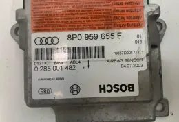 0037D0017TK блок управління AirBag (SRS) Audi A3 S3 A3 Sportback 8P 2005