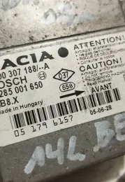 051796157 блок управління AirBag (SRS) Dacia Logan I 2004