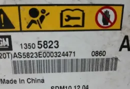 74448 блок управления AirBag (SRS) Chevrolet Cruze 2009