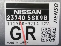 237405SK9B блок управления двигателем Nissan