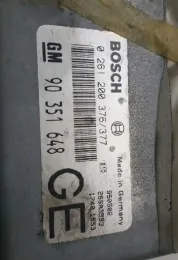 90351648 блок управления ECU Opel Vectra A 1988