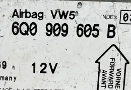 6Q090605B блок управления AirBag (SRS) Volkswagen PASSAT B5.5 2002