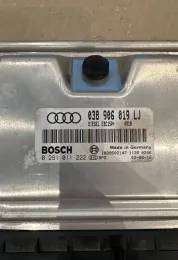 0281011022 блок управления двигателем Audi A4 S4 B6 8E 8H 2002