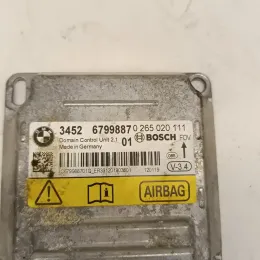 6799887701 блок управління AirBag (SRS) BMW 5 F10 F11 2012
