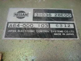 3103628E00 блок керування коробкою передач до Nissan Maxima