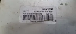 860960LE1290103E блок управления ECU Opel Astra H 2008