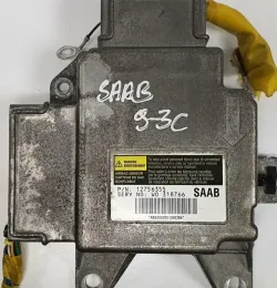 12756355 блок управления AirBag (SRS) Saab 9-3 Ver1 2005